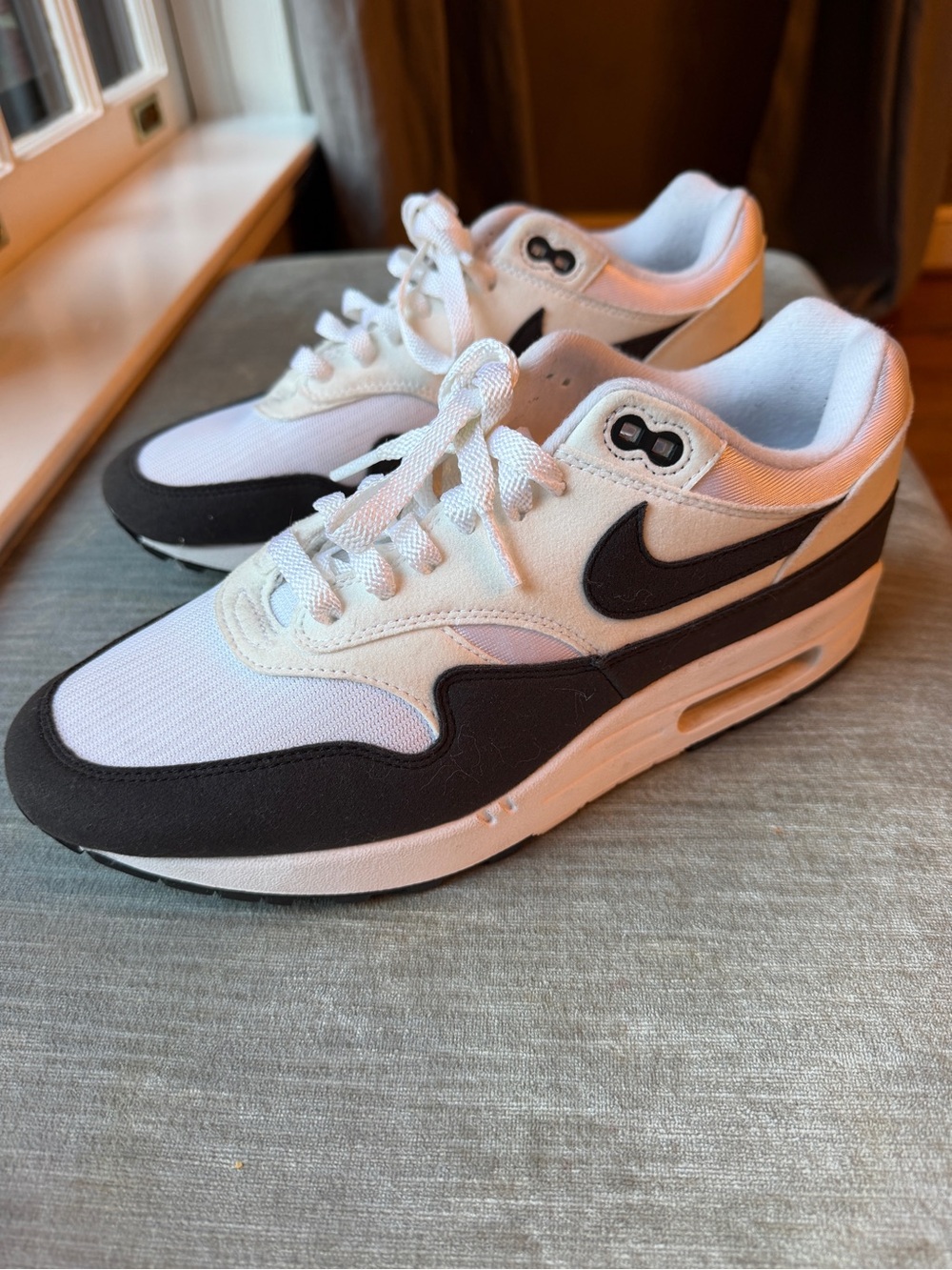 WMN’s Nike Air Max 1 (DZ2628-102) - White/Black/Summit White - 11